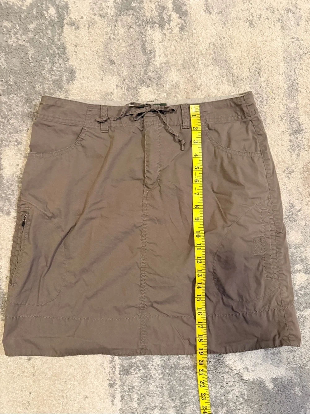 Eddie Bauer Olive/Brownish Utility Skirt